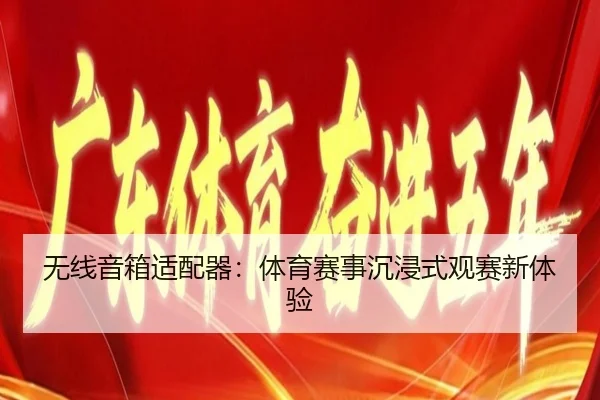 无线音箱适配器：体育赛事沉浸式观赛新体验